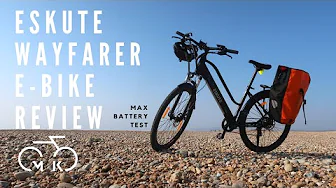 Eskute Wayfarer E-Bike Review 2022 - Inc. Maximum battery test. Hilly Kent countryside to Rye