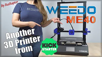 WEEDO ME40 - New 3D Printer From KICKSTARTER - All The Details