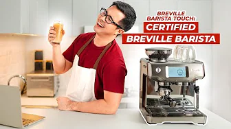 Making café-quality coffee at with the Breville Barista Touch | #NextUpgrade