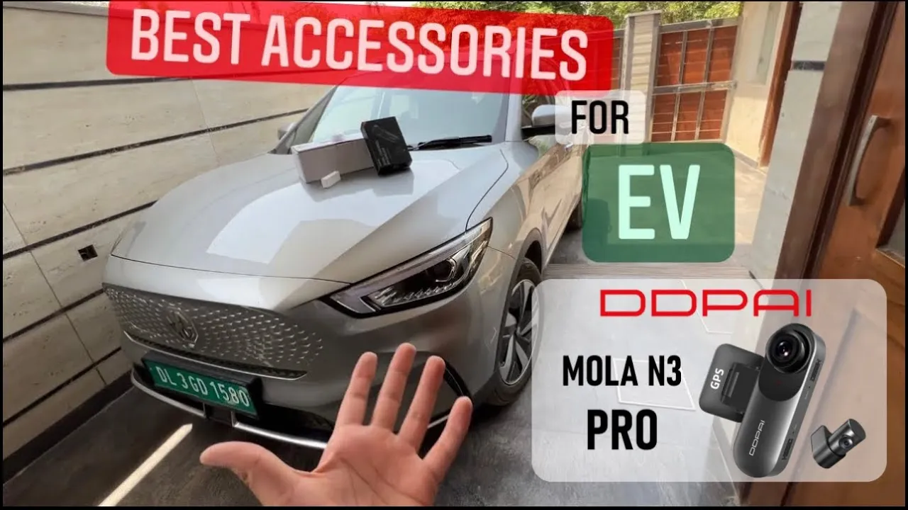 MG ZS EV MODIFIED - DDPAI Mola N3 Pro with GPS Installed #molan3pro #ddpai