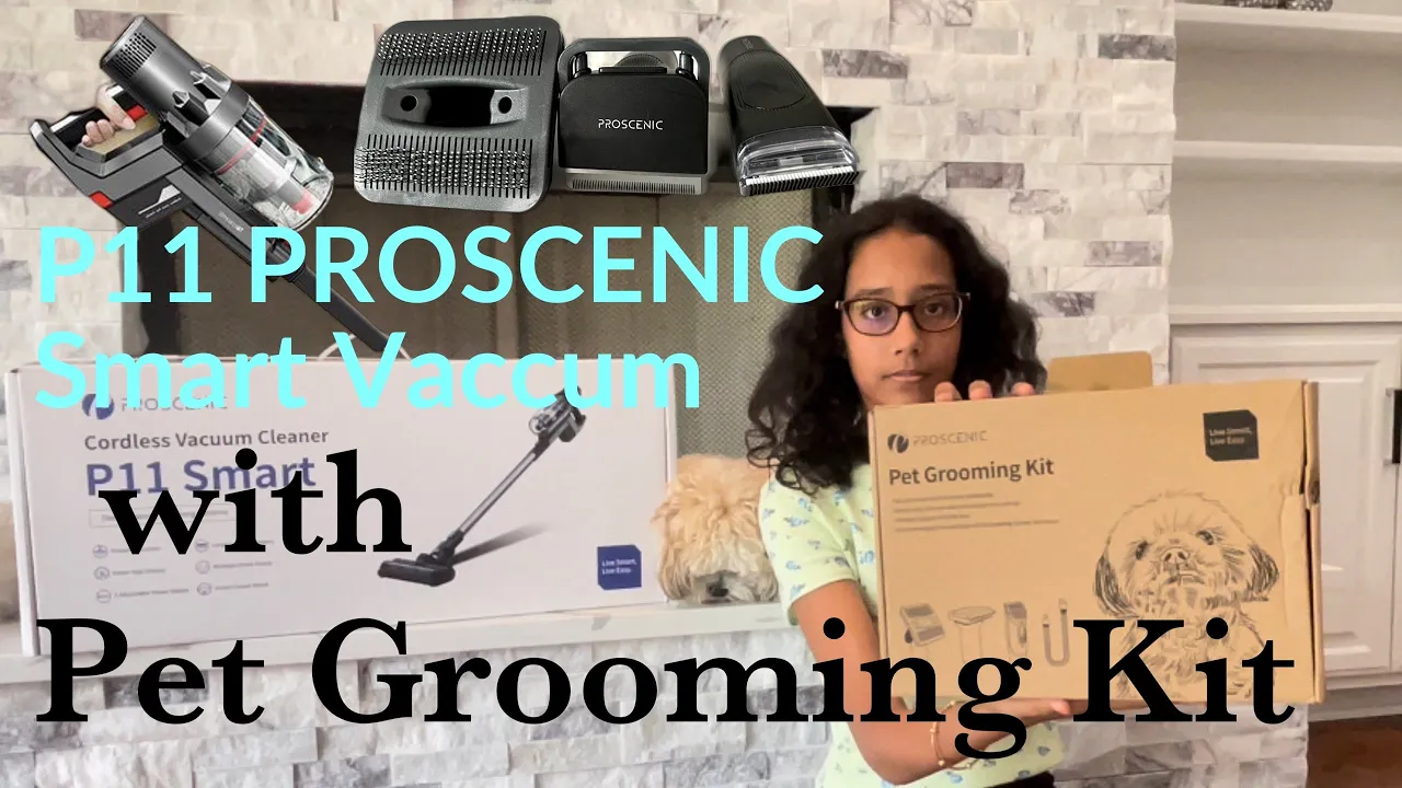 Proscenic P11 Smart Cordless Vacuum Cleaner| Best Pet Hair Vacuum Cleaner | Light Weight Vacuum