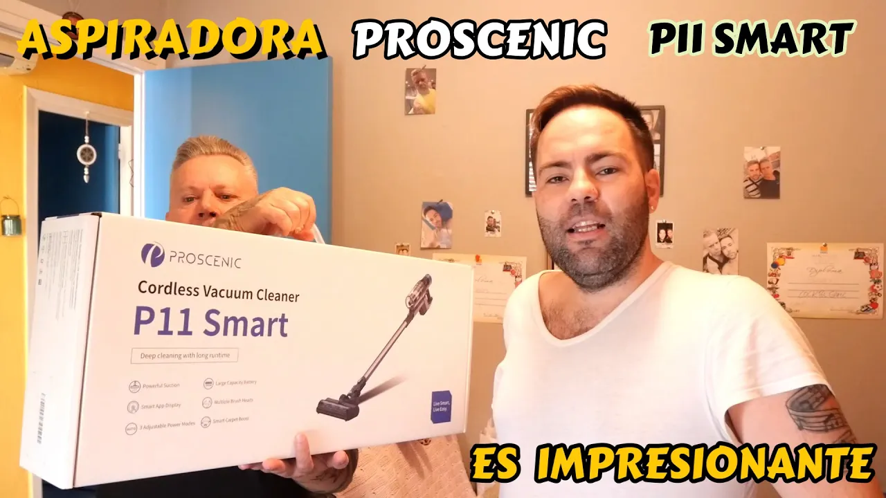 Aspiradora Proscenic P11 Smart // REVIEW // Aspiradora INALÁMBRICA // Estamos IMPRESIONADOS 🌟