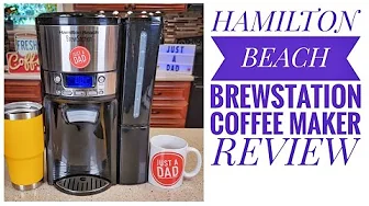 Review Hamilton Beach Brewstation Dispensing Coffee Maker 12 Cup Capacity