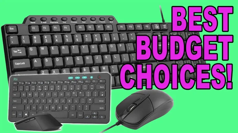 Best Budget Wireless and Wired Keyboards - Rii RK203 and Rii RKM709 Review