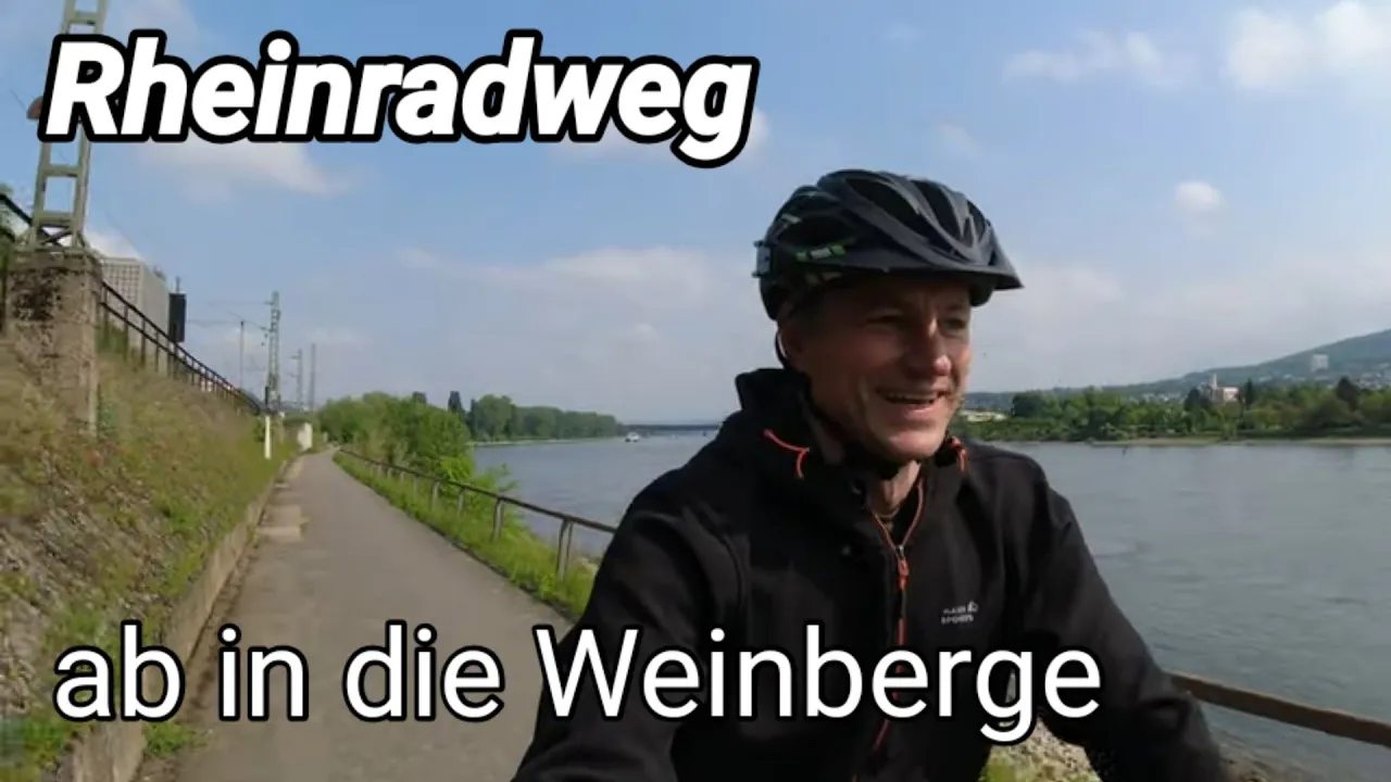 Radtour Weinbergtour  Himiway Cruiser Rheinradweg und weitere Vorhaben im Mai Wunderschön Rheintal
