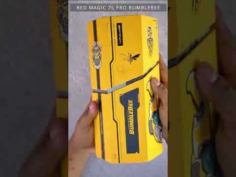 Nubia Red Magic 7S Pro Transformers Bumblebee Limited Edition Unboxing (Tamil | தமிழ்) #shorts