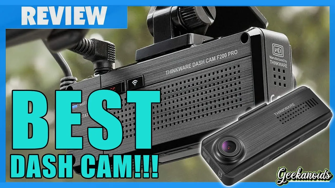 BEST DashCam ?!? THINKWARE F200 Pro Dash Cam Review