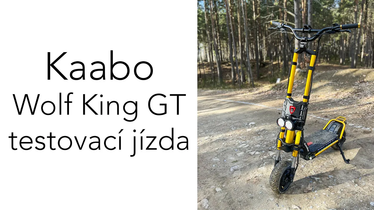 Kaabo Wolf King GT - podrobná testovací jízda 💨🛴. Je to bestie!