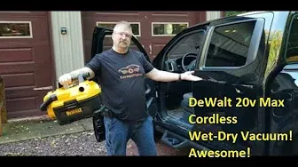 DeWalt 20V MAX Cordless Wet Dry Vacuum This Thing is AwEsOmE!