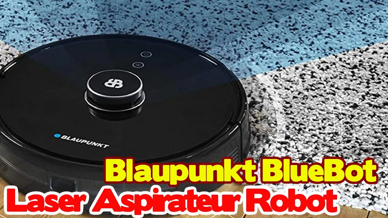 Blaupunkt BlueBot - Laser Aspirateur Robot Laveur