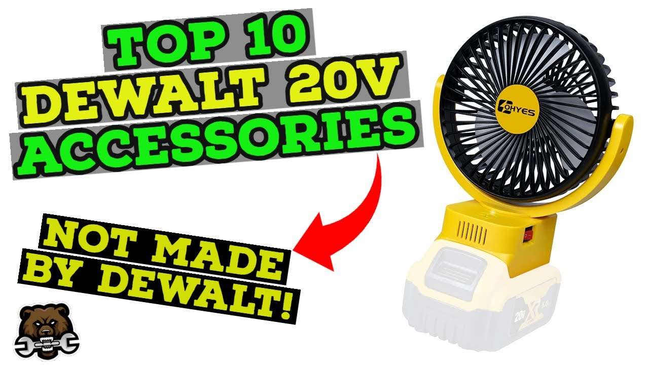 Top DeWALT 20V Accessories NOT Made by DeWALT!