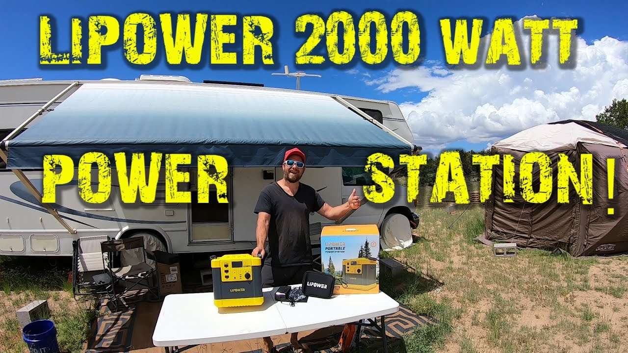 LiPOWER 2000 watt Power Station