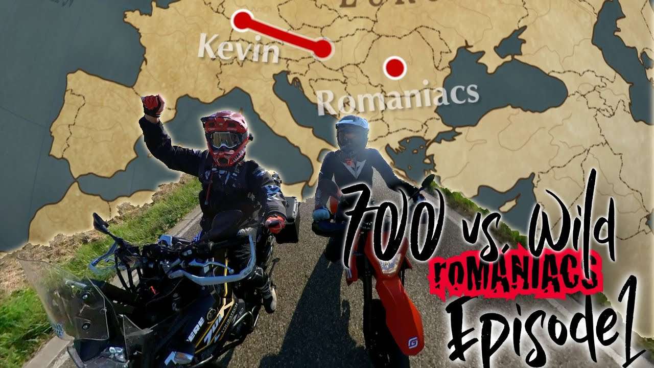 700 vs. Wild: ROMANIACS | Mit dem Adventure Bike nach Rumänien | Episode 1 | Insta360 One RS