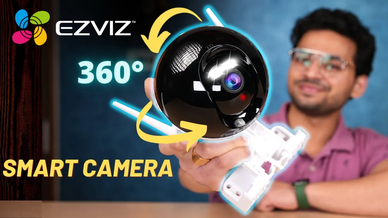 Best Outdoor Security Camera Waterproof 💦 | EZVIZ C8C Smart Security Camera Unboxing & Review 🔥