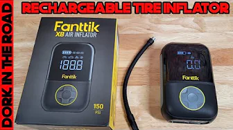 Fanttik X8 Rechargeable Tire Inflator Test and Review: An Impressive ADV/Dual Sport Tire Inflator
