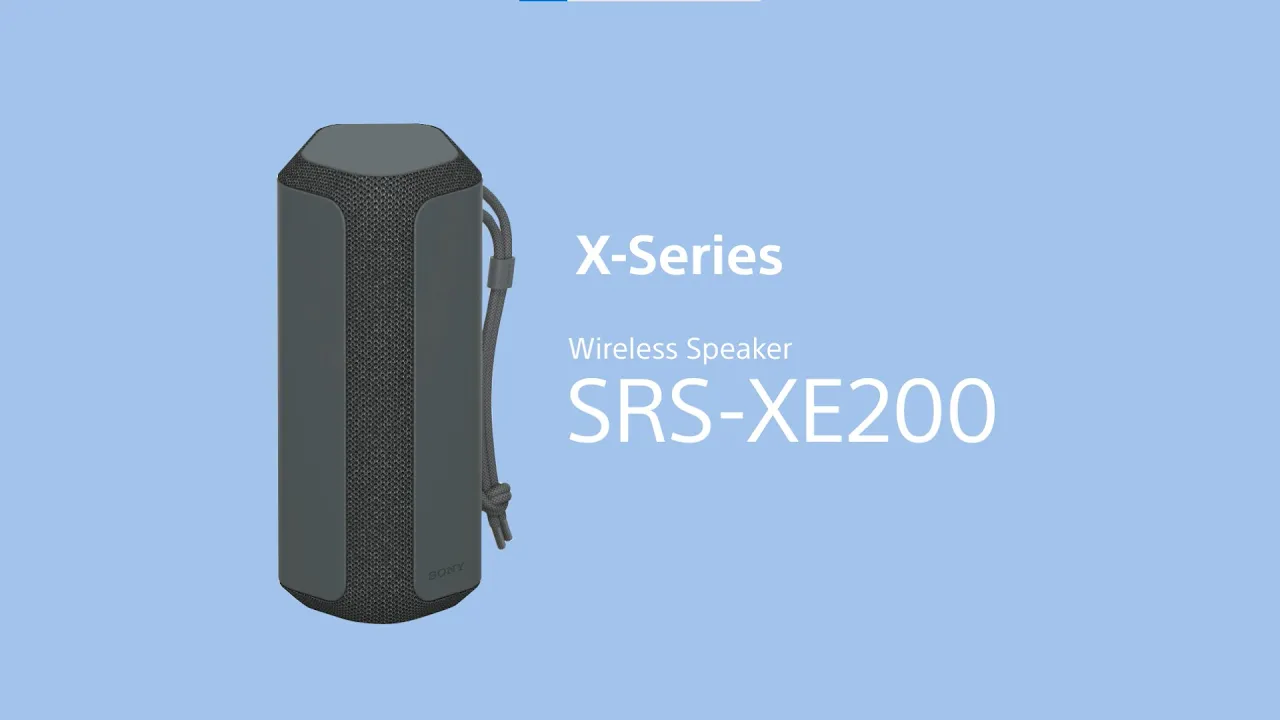 Sony Wireless Speaker X-Series SRS-XE200 Official Product Video