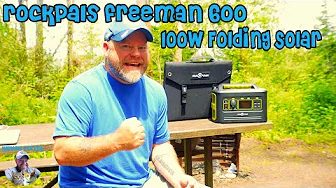 Great Buy! Rockpals Freeman 600 Portable Power Station & 100w Solar Panel