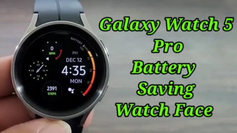 Galaxy Watch 5 Pro Premium Watch Face