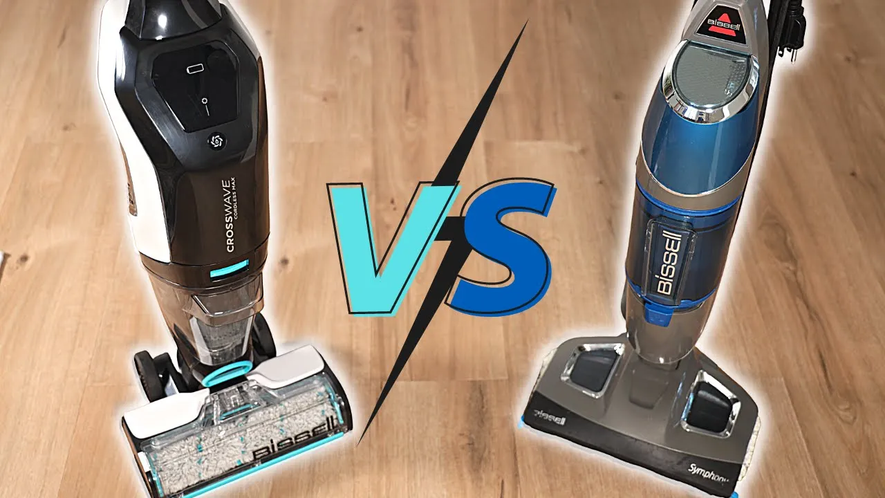 Bissell Crosswave vs Symphony Vacuum Steam Mop | Which Should You Choose?