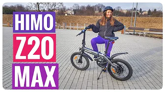 HIMO Z20 MAX  - składany rower elektryczny z wektorowym napędem do jazdy po mieście i w terenie