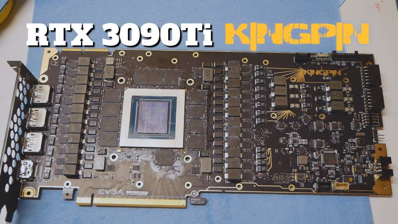 I received the EVGA Geforce RTX 3090 Ti KINGPIN - Overview & First Look