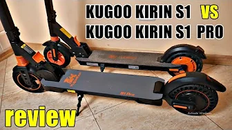 Am testat Trotineta Electrică KUGOO KIRIN S1 PRO - Review + comparație cu  Kugoo Kirin S1