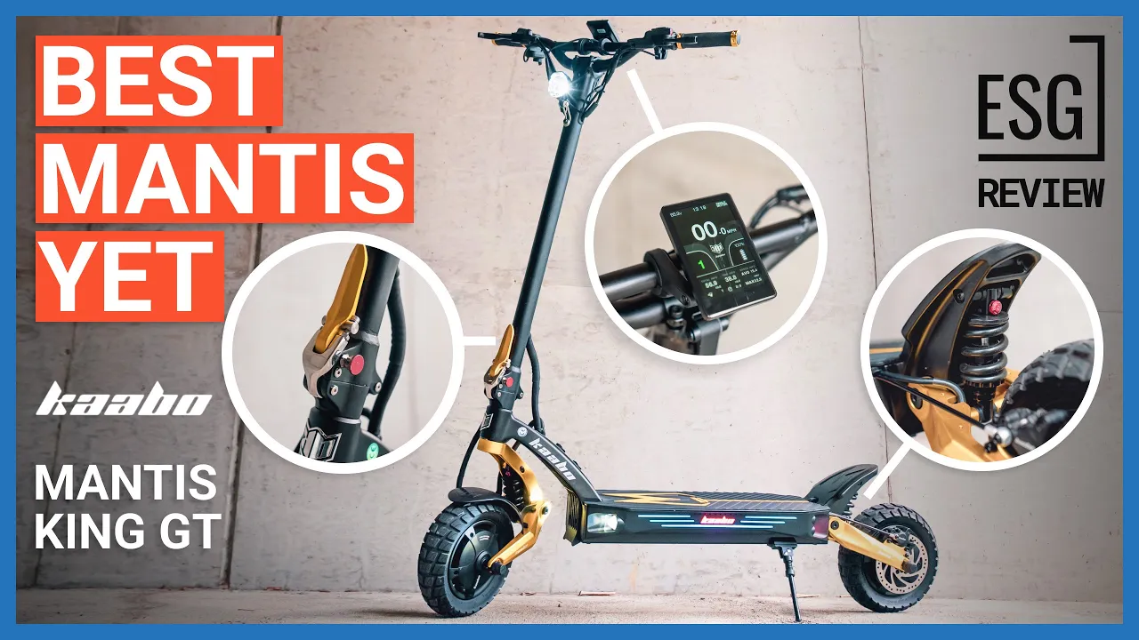 Kaabo Mantis King GT Review - The Ultimate Mantis Electric Scooter