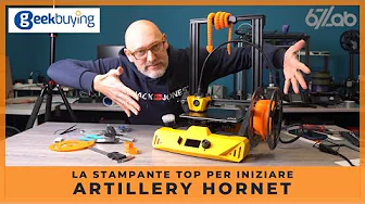 Artillery Hornet, La stampante 3D perfetta per iniziare! Test e recensione!