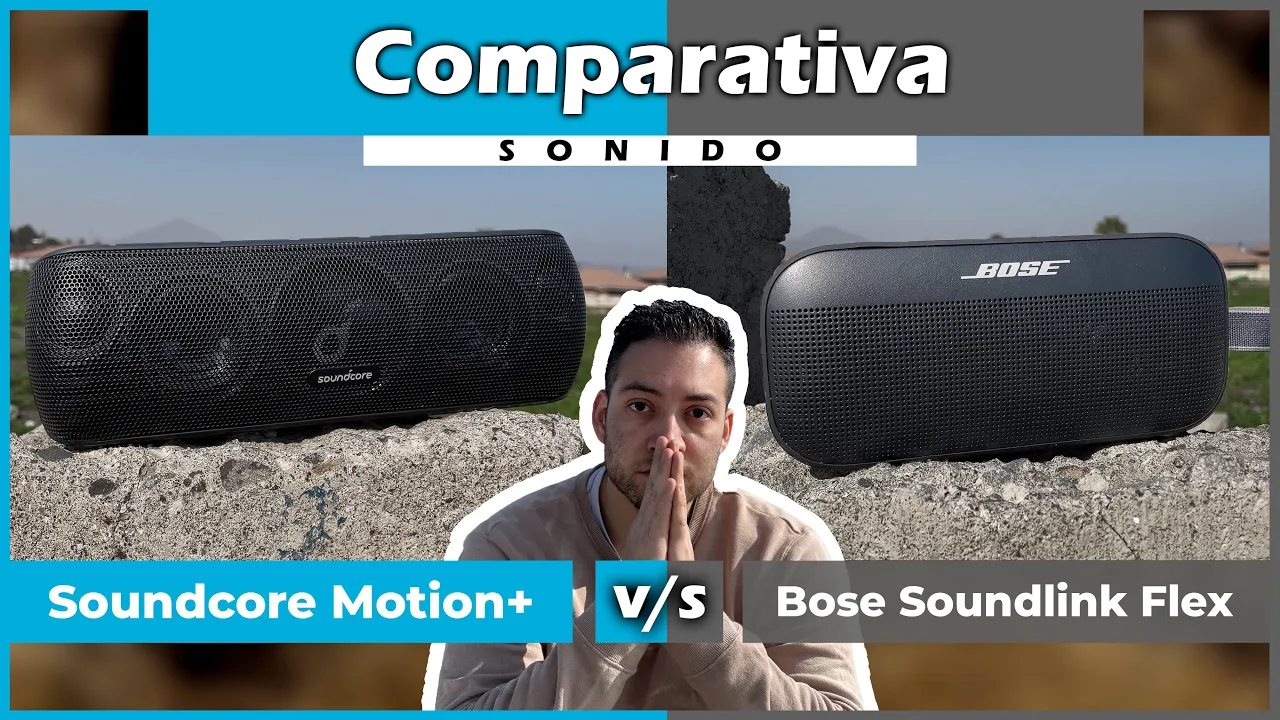 CALIDAD v/s PRECIO | Soundcore Motion+ vs Bose Soundlink Flex | Comparativa de Sonido | Español 🟠