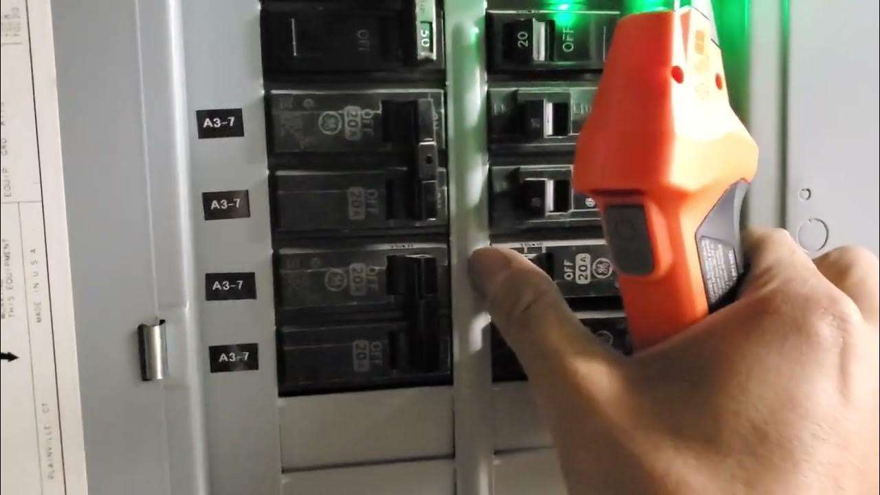 klein tools et310 circuit breaker finder demonstration video