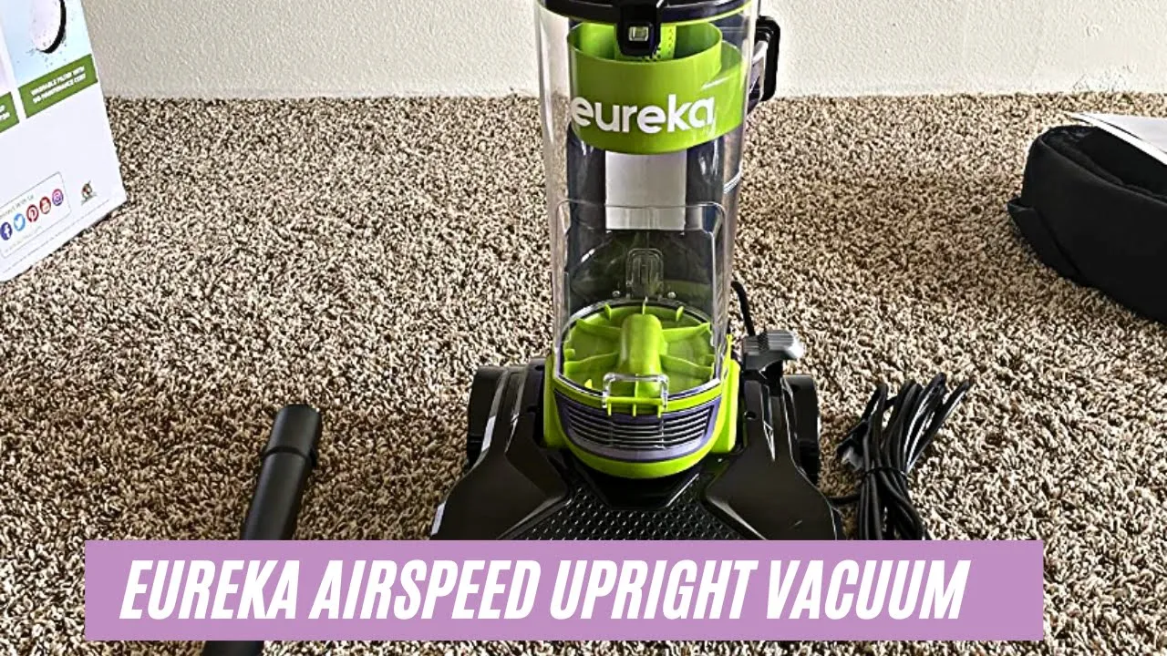 Eureka Airspeed Ultra-Lightweight Bagless Upright Vacuum Cleaner Review & How To Use