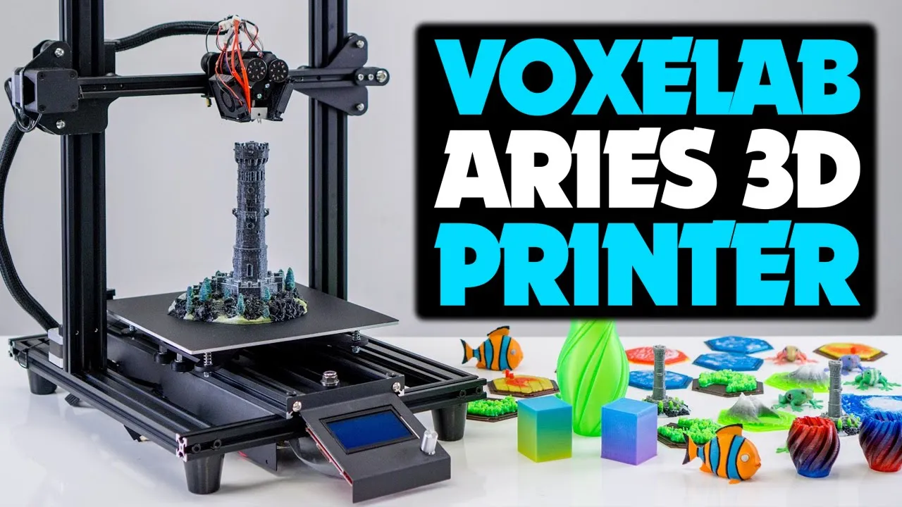 🖨️ VOXELAB Aries 3D Printer - Be Cool at Your Printing Time!