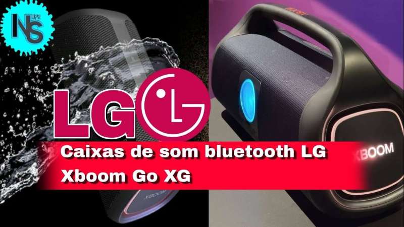 LG XBOOM Go XG5, XG7 e XG9 |  Caixa de Som Bluetooth promete uma bateria de 24 horas de duração.