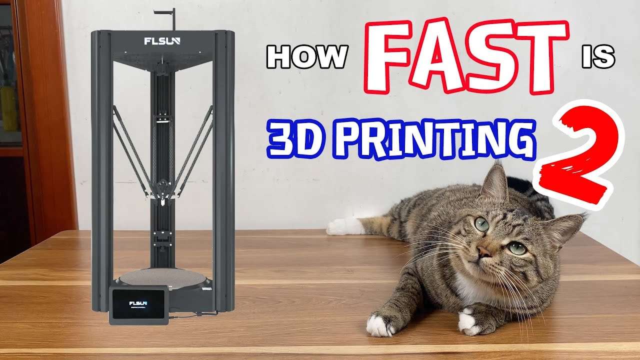 3D Printing is SLOW？| FLSUN V400