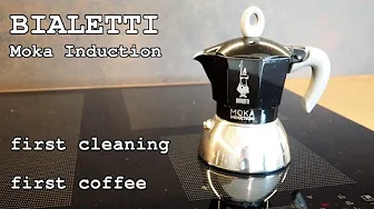 Bialetti Moka Induction • Unboxing, first cleaning and first coffee