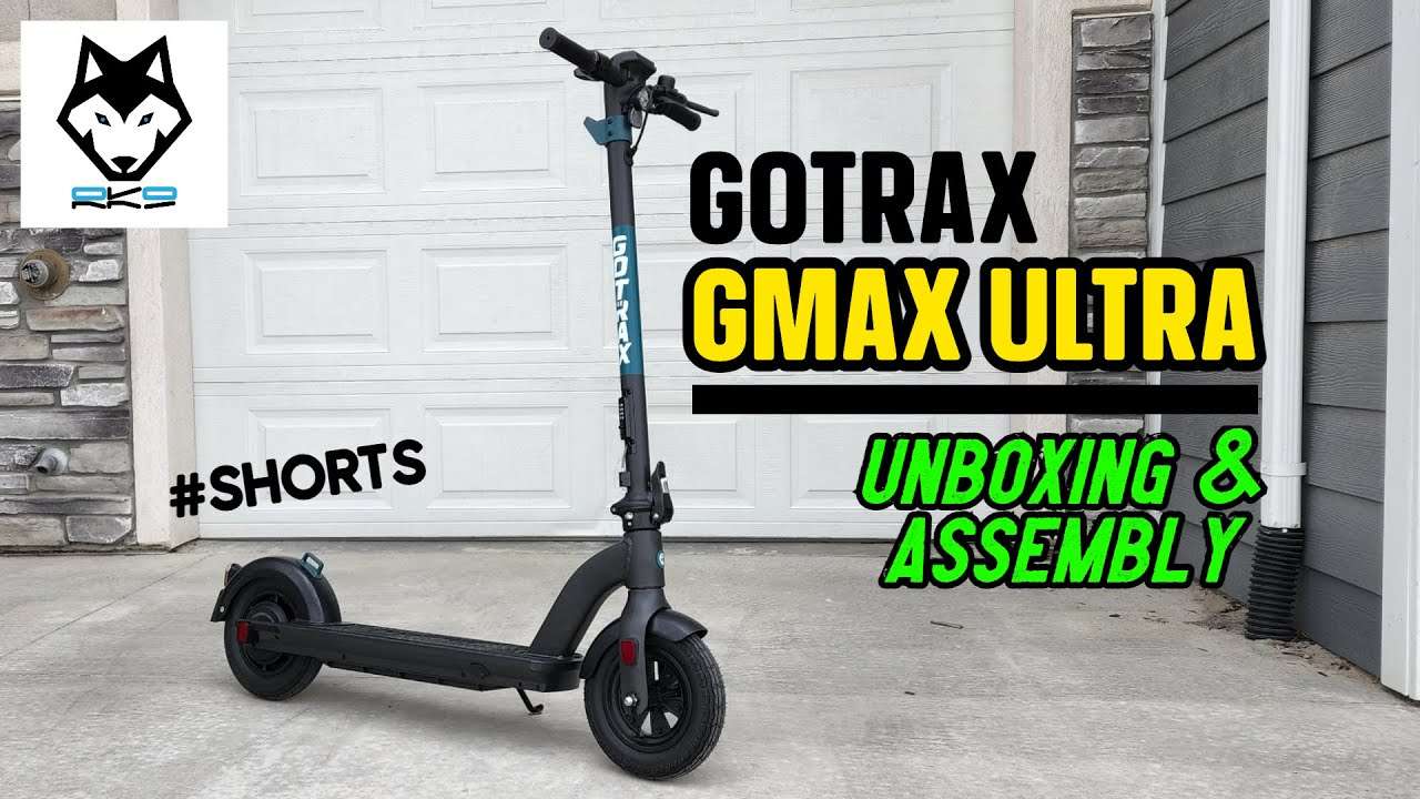 Gotrax GMAX Ultra Electric Scooter Unboxing & Assembly #Shorts