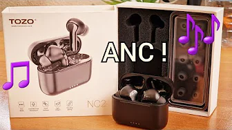 Auriculares TOZO NC2 con ANC son calidad PRECIO ! En español