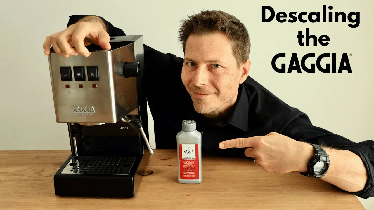 THE EASY WAY to Descale the Gaggia Classic Pro