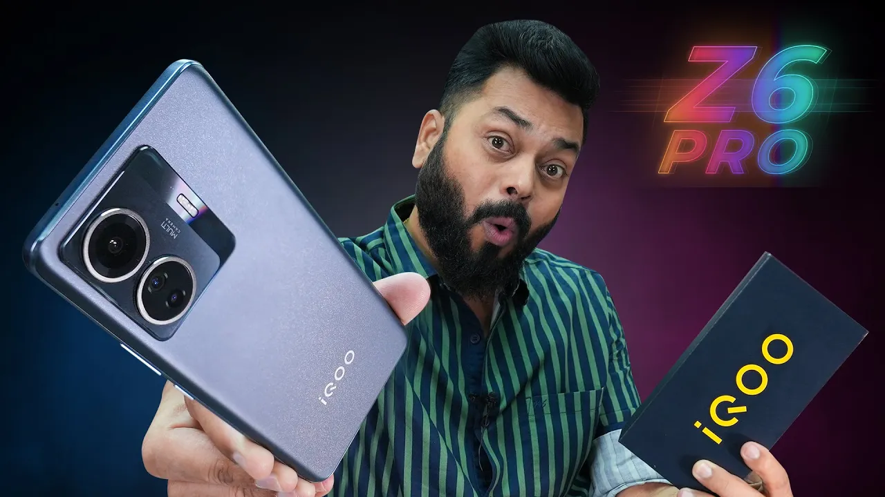 iQOO Z6 Pro 5G Unboxing and First Impressions⚡Snapdragon 778G, 90Hz AMOLED, 66W & More