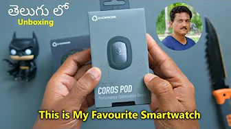 Coros Pace 2 GPS Sport Watch & Coros POD😍Unboxing in Telugu...