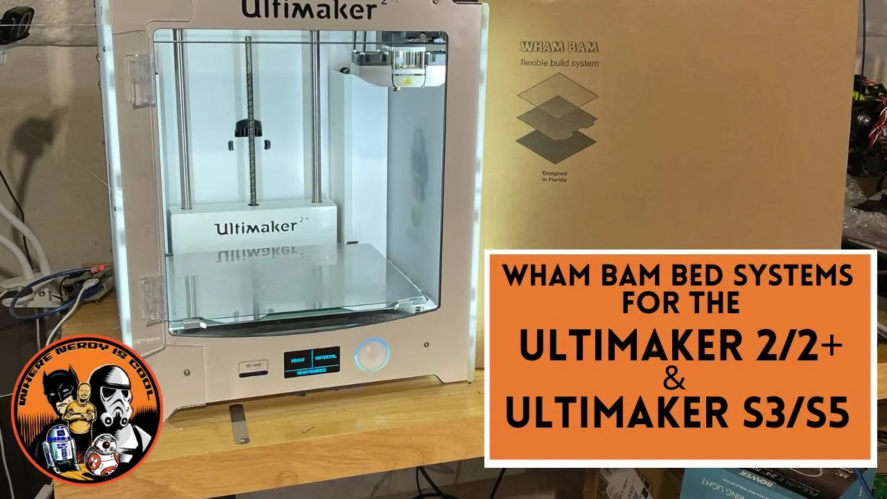 Wham Bam Bed Systems for the Ultimaker 2/2+ and Ultimaker S3/S5