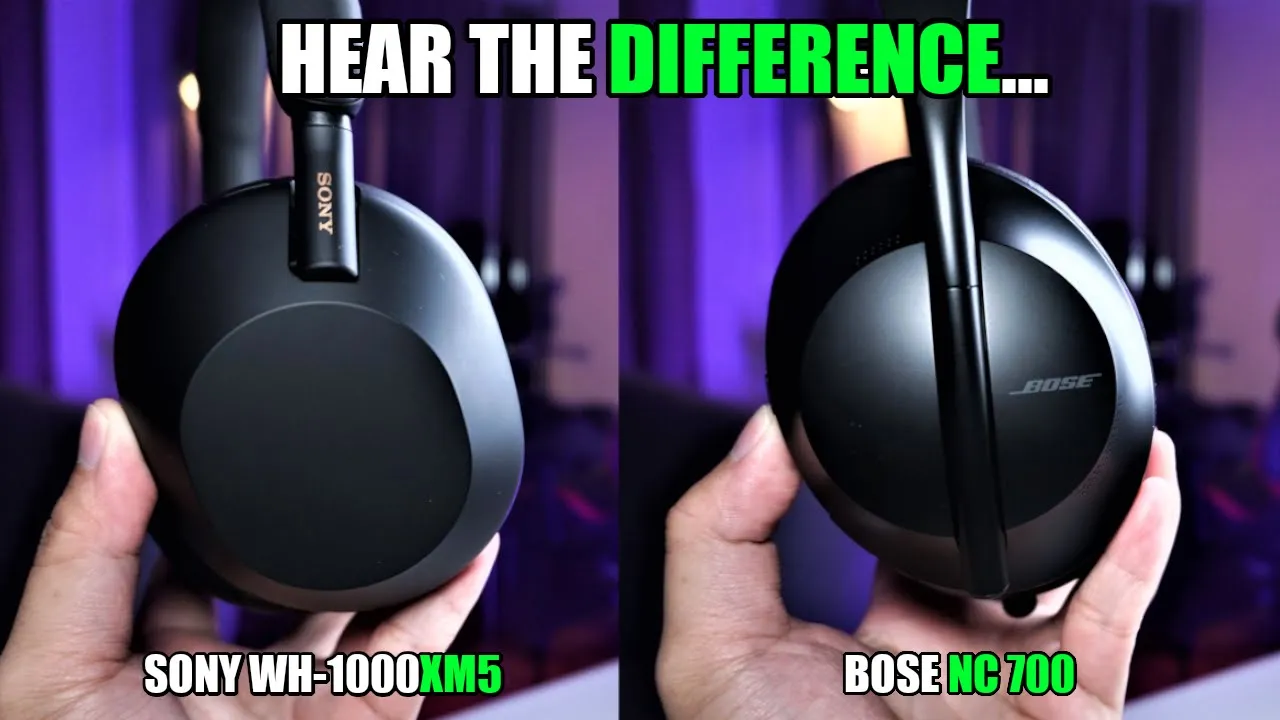 Sony WH-1000XM5 vs Bose NC 700 REVIEW | Bose Still Better? 😲