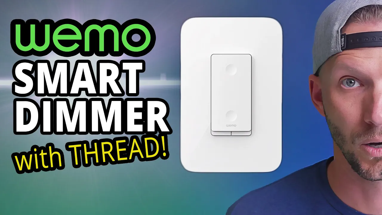 The First THREAD Light Switch! New WEMO Dimmer - Full Review!
