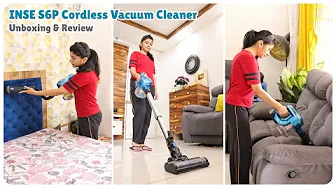Cordless Vacuum Cleaner at Great Price | INSE S6P Cordless Vacuum Cleaner Unboxing and Review