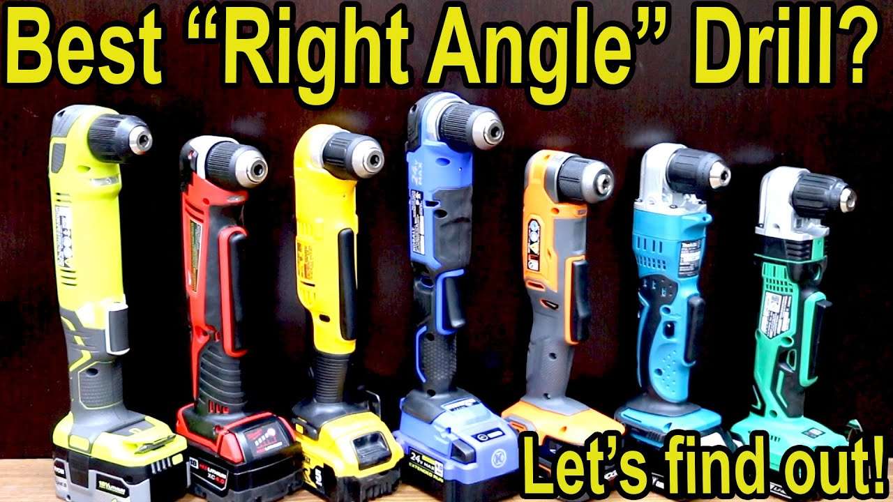 Best "Right Angle" Drill? Let's find out! Milwaukee, DeWalt, Makita, Ryobi One+ HP, Kobalt, Ridgid