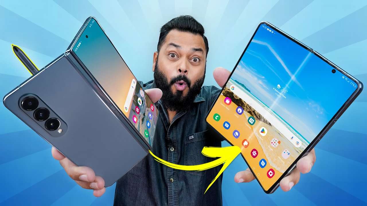 Samsung Galaxy Z Fold 4 Unboxing & First Impressions⚡The Perfect Fold?!