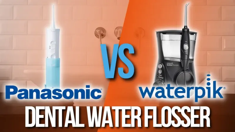 🙌 Waterpik Aquarius Water Flosser VS Panasonic Cordless Dental Water Flosser