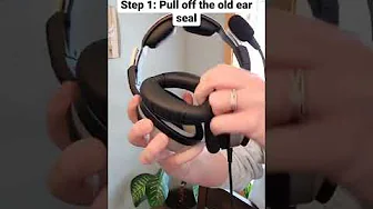 #SHORT  3 Steps to Replace your Lightspeed Zulu 3 Ear Seals