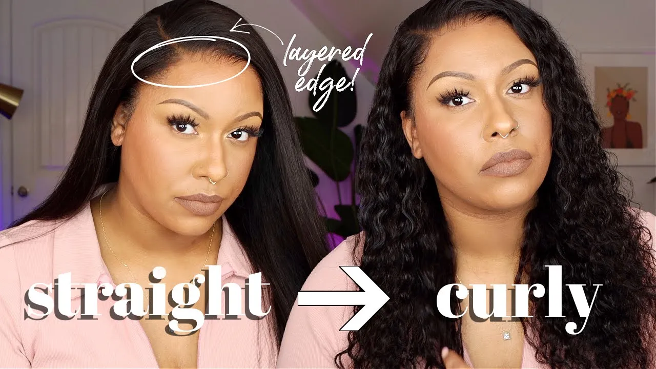 STRAIGHT TO CURLY! | 3 in 1 WET & WAVY 13X6 LACE WIG! | CLEAR LACE | LAYERED EDGE | FT XRSBEAUTYHAIR