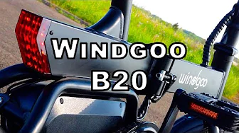 Windgoo B20 - Le vélo électrique avec accélérateur légal !!
